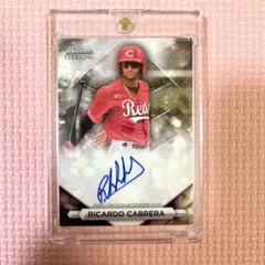 topps RICARDO CABRERA サインカード