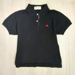 【美品】Burberrys Mサイズ 男の子 半袖ポロシャツ レトロ