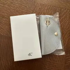 4℃ キーケース シルバー 新品未開封・未使用