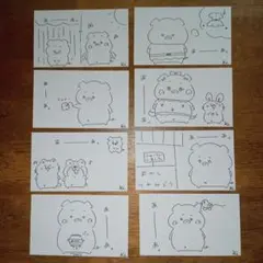 手描きイラスト あーあ。なブタさん Part2 8枚セット