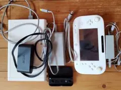 Wii U 本体 ホワイト ACアダプター付き