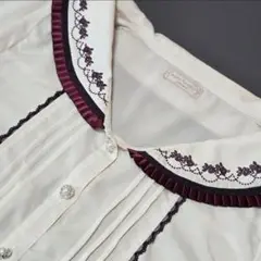 訳あり アクシーズファム ポエテック ブラウス M アイボリー