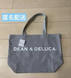 DEAN&DELUCA ディーンアンドデルーカ　トートバッグ　グレー　Lサイズ