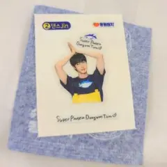 BTS jin チャムシ ジン ツナ缶 付属 ステッカー シール ②