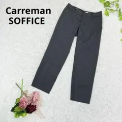 Carreman レディース　スラックス　ストレート　グレンチェック L 11号