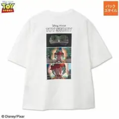 トイストーリー　Tシャツ 白 Mサイズ　アベイル ウッディのあのシーン