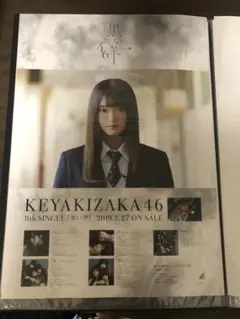 櫻坂46 田村保乃 黒い羊 ポスター 欅坂46