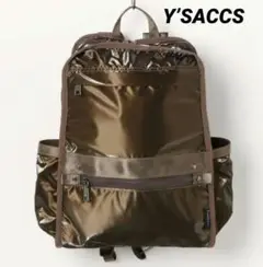 新品☆Y’SACCSvous et　イザック　軽量メタリックリュック　ブロンズ