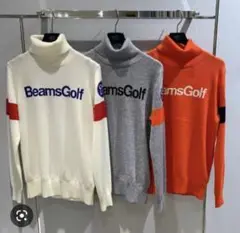 BEAMS GOLF ビームスゴルフ レディース セーター オレンジ Mサイズ