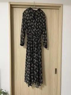 marjour カシュクールシフォンワンピース