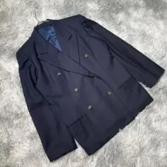 RALPH LAUREN ヴィンテージ ダブルジャケット ブレザー 紺 M