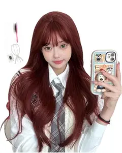 ウィッグ ロング カール 巻き髪 かつら 女装 フルウィッグ ロリータ コスプレ