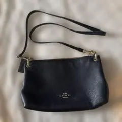 美品 コーチ チャーリー ポシェット ショルダーバッグ 2way レザー