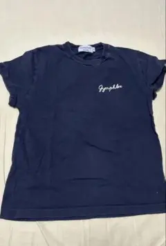 Gymphlex コットン 半袖Tシャツ 12号 ネイビー紺