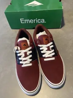 Emerica スケートシューズ バーガンディ26センチ