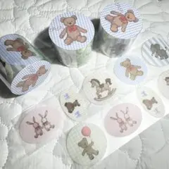 封シール　PETテープキスカット　マスキングテープ