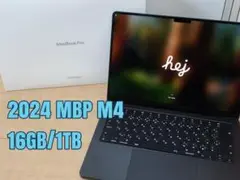 Macbook Pro M4 2024 14インチ 16GB/1TB 美品