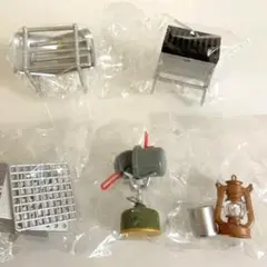 フルコンプ　キャンプマスコット5種類セット