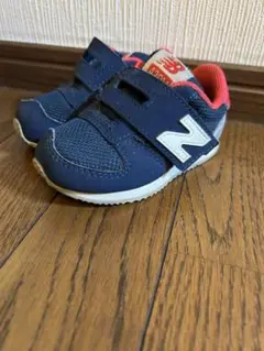 new balance ベビーシューズ ネイビー/レッド　10%引