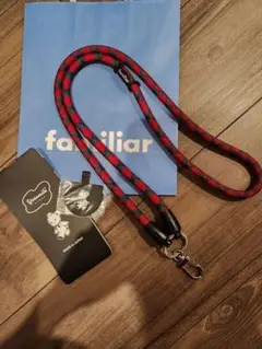 familiar - 【新品未開封】ヨセミテストラップ×ファミリア　赤　XF familiar - 【新品未開封】ヨセミテストラップ×ファミリア 赤 XF