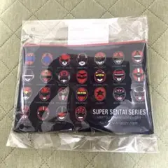 【新品未使用】スーパー戦隊展　歴代レッド　ポーチ