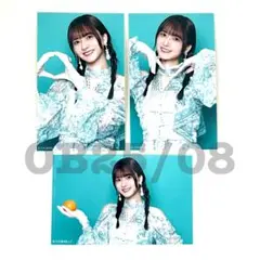 乃木坂46 ミニ生写真　金川紗耶　ネーブルオレンジ　3枚コンプ