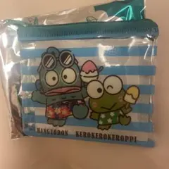 スシロー　はぴだんぶい　ポーチ　ピック　ケロッピ　ハンギョドン