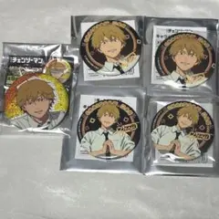 チェンソーマン レゼ編 デンジ 缶バッジ ネオン グリッター