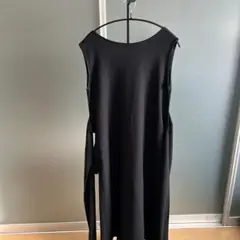 MOUSSY ブラック ノースリーブ ロングワンピース