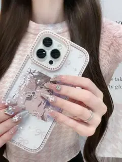 lumignon Ribbon kirakira Case iPhoneケース
