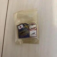 日本 vs ジャマイカ フランス98 ピンバッジ