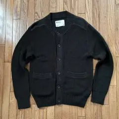 【美品】 MHL カーディガン 黒 M