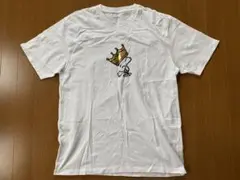 graniph グラニフ スヌーピー ウッドストック 王冠 Tシャツ L