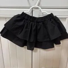 ninibello ブラック　ミニスカート　ベビー服　夏服　春服　秋服
