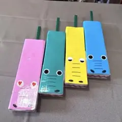 ワニワニパニック　手作り　4体セット売り