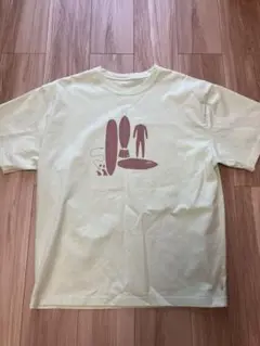 美品☆ Quiksilver クイックシルバー　オーバーTシャツ　ミントグリーン