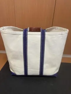 70s VINTAGE ビーントート ギザギザタグ トートバッグ ネイビー 70s VINTAGE ビーントート ギザギザタグ トートバッグ ネイビー