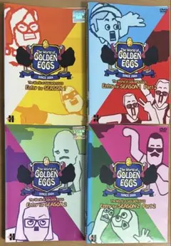 ゴールデンエッグスDVD4本セット(EntryforSEASON全4巻セット)