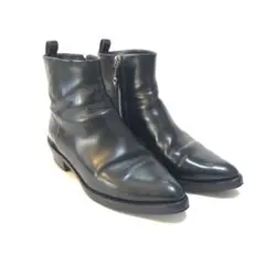 LOUIS VUITTON ルイヴィトン レザー ショートブーツ ♯36 1/2