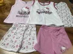 ハローキティ タンクトップ＆ショートパンツセット　5枚セット