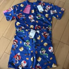 マリオ　キャラクターTシャツ&ショートパンツセット 120 セットアップ