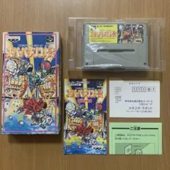スーパーパチンコ大戦　箱説明書ハガキ付属　スーパーファミコン