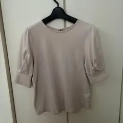 index 半袖 Tシャツ ブラウス　 洗濯可　Sサイズ　パフスリーブ