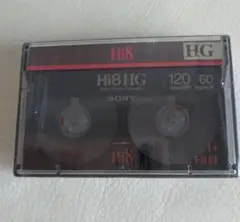 SONY Hi8 HG 120分 テープ