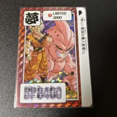 ドラゴンボール　カードダス　limited3000　リミテッド　夢 2025年最新】ドラゴンボール カードダス LIMITED 3000の人気