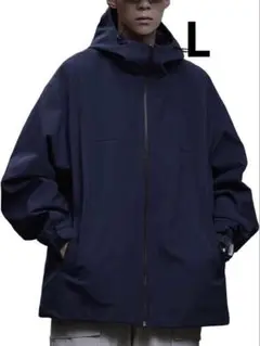 【新品】コンパクトジャケット メンズ 撥水 軽量 春 秋 冬服　L