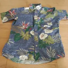 Aloha Faceme 半袖アロハシャツ S 花柄