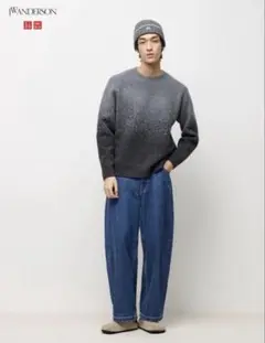 UNIQLO JW ANDERSON ワイドフィットジーンズ　30