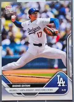 2025 Topps Now #338 大谷翔平 初K Dodgerとして