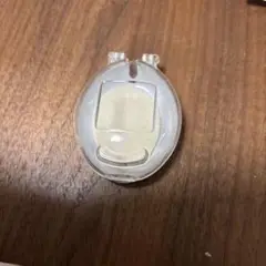 初代　たまごっち ★ 公式　ケース　　白　大理石っぽい柄